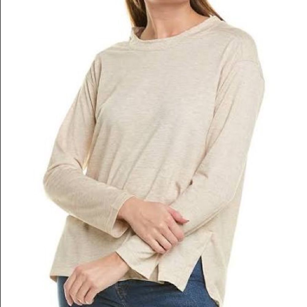 Max Studios Dolman Sleeve High Low Pullover